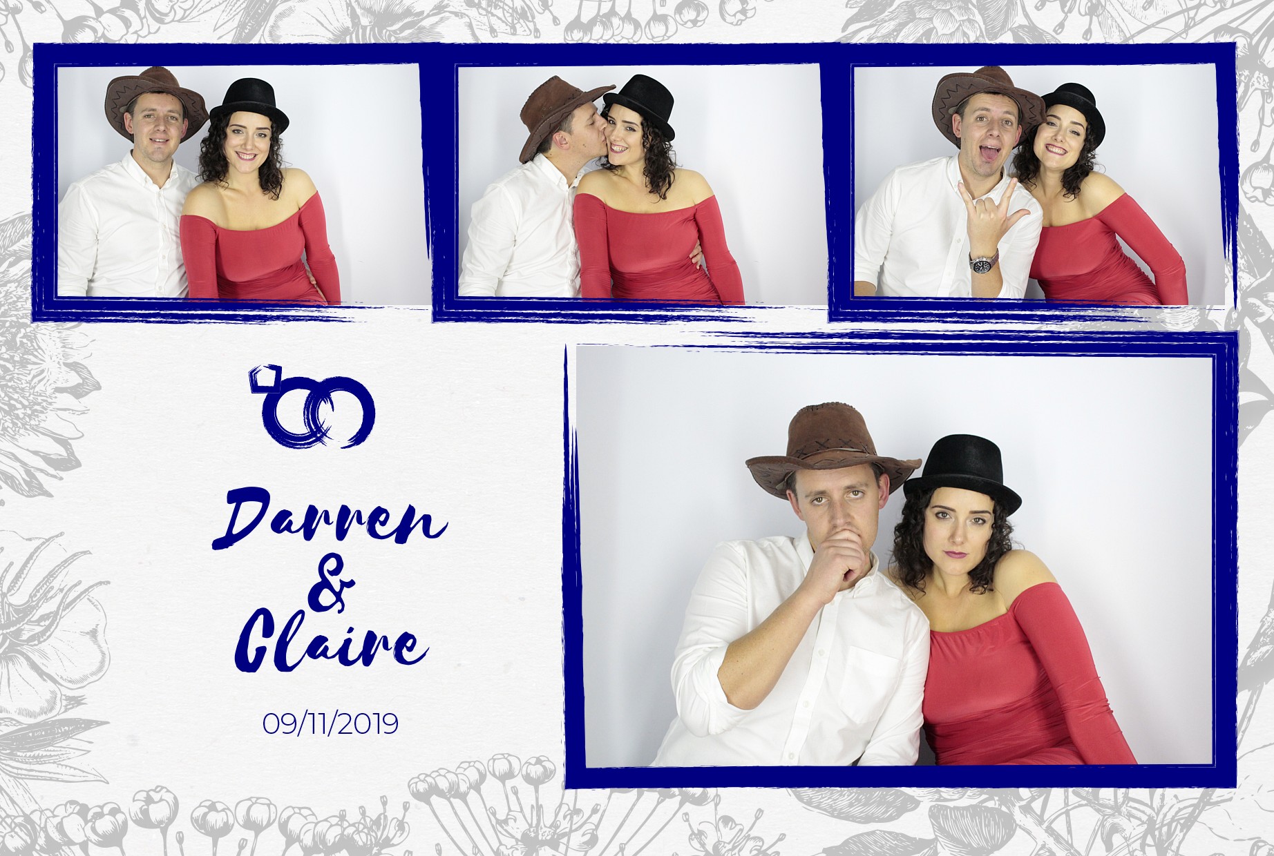 Darren and Claire’s Wedding  | View more photos from the event at gallery.myphotoboothexperience.co.uk/u/MyPhotoBoothExperienceLtd/Darren-and-Claire’s-Wedding